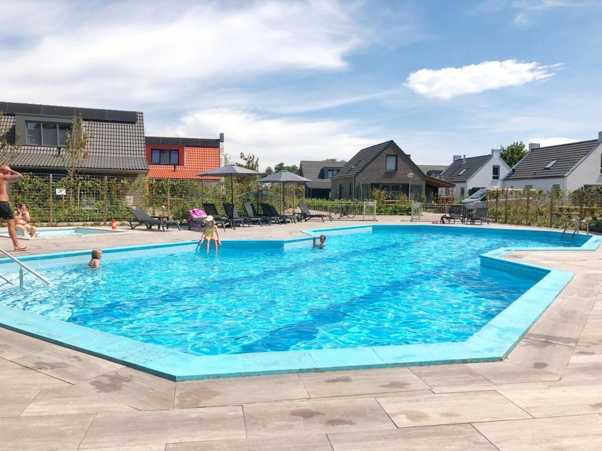 Bungalow 6 Op Recreatiepark De Wielen ซินท์ มาร์เท็น ภายนอก รูปภาพ